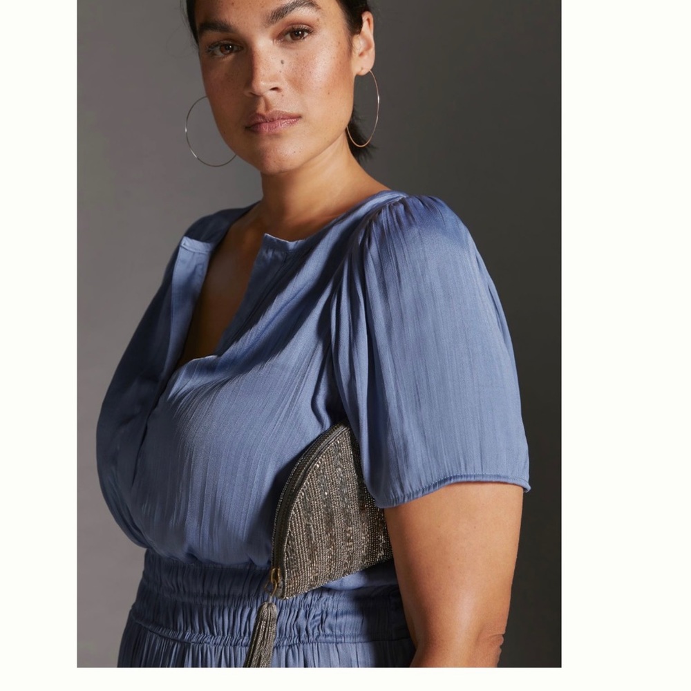 NWT Anthropologie The Somerset Maxi Dress size M - Picture 8 of 16